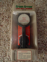 NEW The Green Arrow Golf Ball Marker Model 300 Brandell 19th Hole - £16.17 GBP