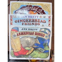 3 Book Bundle, Jan Brett The Gingerbread Baby ,The Gingerbread Friends ,... - $327.96 MXN