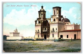 Mission San Xavier Tucson Arizona AZ UNP Chrome Postcard Y16 - £2.39 GBP