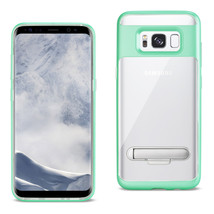 Reiko Samsung Galaxy S8 Edge/ S8 Plus Transparent Bumper Case With Kickstand An - £8.66 GBP