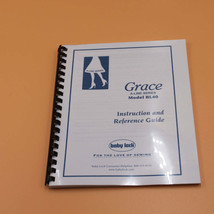 Baby Lock Grace BL40  Instruction Manual Full Color &amp; Protective Covers - $16.99