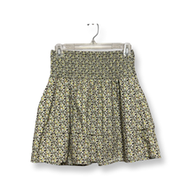 Vero Moda Womens Tiered Skirt Multicolor Floral Mini Smocked 100% Cotton... - £12.59 GBP