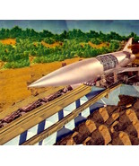 1951‘s WHEN WORLDS COLLIDE incomplete space ark &amp; environs color 11x14 p... - €30,39 EUR