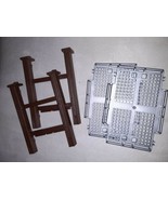 Playmobil Replacement Parts 2 shelves 3307760 &amp; 2 supports 3307750 - $19.85 CAD