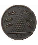 Rara medaglia 1923 D Impero tedesco 50 Reichspfennig Restrike Fantasy Art - €11,49 EUR