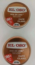 2X EL OSO BROWN SHOE SHOE ( GRASA CAFE CLARO CALZADO ) - 2 OF 90g EACH F... - $16.82