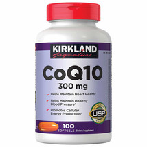 Kirkland Signature CoQ10 300 mg., 100 Softgels - £27.16 GBP