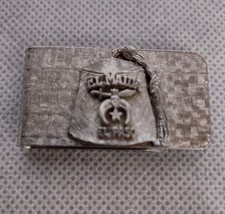 Masonic Shriners Money Clip El Maida El Paso 1968 Potentate - £11.94 GBP