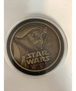 STAR WARS Episode 3 Limited Edition 2005 LFL COIN Medallion Darth Vader ... - $188.49 MXN