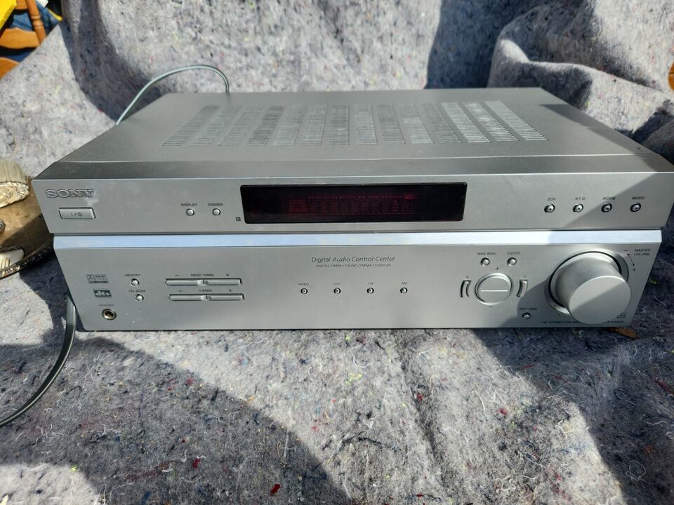Sony STR-K660P Receiver Stereo Silver Tested Works - $28.04