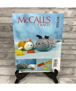 New McCalls Crafts Pattern Soft Toys Fish Softie Doll for Cat Dog  M7669 - $7.04