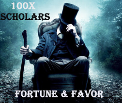 100X 7 Scholars Fortune Favor Of The Gods Gratia Fortunum Master High Magick - $29.93