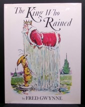 Fred Gwynne THE KING WHO RAINED Hardcover Third Printing Picture Book Mu... - $22.49