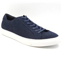 Alfani Men Low Top Lace Up Perforated Sneakers Micah Size US 10.5M Navy Blue - £26.33 GBP