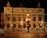 The Opera Paris by Night Postcard PC526 - £3.90 GBP