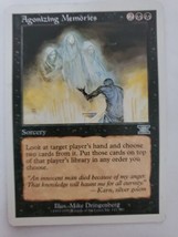 MTG Magic The Gathering Card Agonizing Memories Sorcery Black Sixth Edit... - $7.67