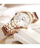 CURREN Fashion Brand Quartz Luxury Dress Ladies  Watch - 3 ATM, Stainles... - $31.99