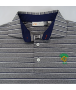 KJUS Golf Polo Shirt Men&#39;s XL Comfort Fit Wicking Stretch UPF 50+ Stripe... - $18.95