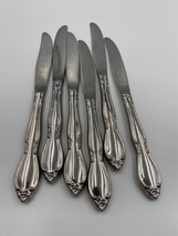 Oneida / Community Stainless Steel CHATELAINE Dinner Knives Set of 6 - $59.99