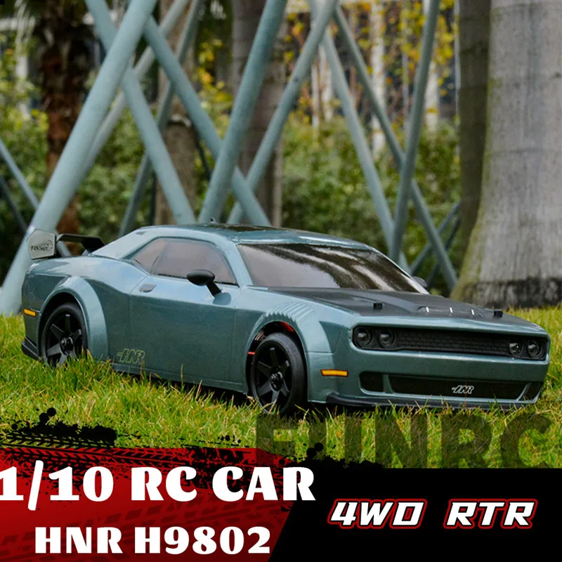 New RC Car 1/10 1:10 HNR H9802 4WD RTR Flat Running Drift Racing Car Brushless - £322.81 GBP