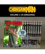 Chainsaw Man Vol 1 - Vol 19 Full Manga Comic English Version Set Tatsuki Fujimo - $166.71 CAD
