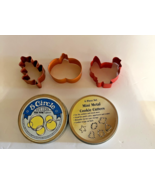 14- Vintage  Tin/Metal Cookie Cutters Fox Run Mini Cutters - $332.94 MXN