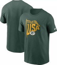 Green Bay Packers Mens Nike Local Titletown USA S/S T-Shirt - XL - NWT - £18.95 GBP