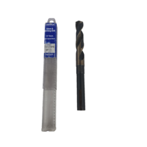 Champion Silver Deming Drill 1/2&quot; Shank High Speed Steel Black &amp; Gold-9/16 - $187.51 MXN