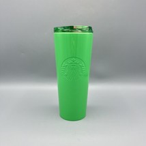 Starbucks Logo Spring 2023 Green Pink Tumbler 16oz. Stainless Steel Travel Mug - £11.08 GBP