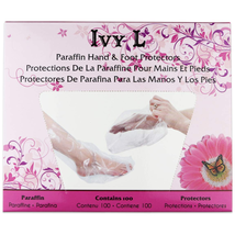 100 Pcs Paraffin Wax Thermal Mitt Plastic Therapy Liner Bags for Hand or... - £9.36 GBP
