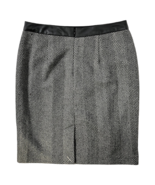 Banana Republic Womens Pencil Skirt Multicolor Mini Back Slit Lined Wool... - £22.27 GBP