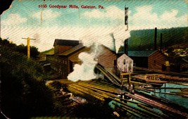 Vintage POSTCARD- Goodyear Mills, Galeton, Pa, Early 1900&#39;s BK65 - £3.95 GBP