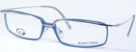 Romeo Gigli Genium RG33603 Silber / Blau Grün Brille RG336 52-14-140mm Italien - £72.38 GBP