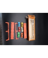 Vtg TYCO Auto Loader Trailer Train Car w/ Six Cars Original Box - $21.08 CAD