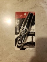 Rimmel London Scandaleyes Retroglam Mascara Long Wear 003 Extreme Black New - $8.69