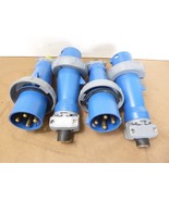 Hubbell 460P9W 60A 5HP 250VAC Male Connector Plug - Lot of 4 - $86.28