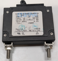 NEW 8350-AC1B-AABS-L0AB0A-5A ETA Circuit Breaker 1-Pole 5A 240V  - 6.25 ... - $32.66