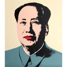 Andy Warhol Mao-Yellow Sunday B Morning Screen Printing Portrait Chinese Art-... - £504.48 GBP