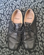 Clarks Black Shoes For Men Size 7(uk) - $36.00