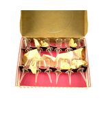 One-Dozen Vintage Celebration Toast Glasses Maude B. May Company Box Inc... - $919.35 MXN