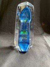 Kosta Sea Glas Bruk Renate Stock paper weight. Signed - $125.00