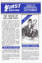 The First Edition #60 VG 1987 Lone Wolf Origin Mars Rueben Southern Comfort - £4.44 GBP