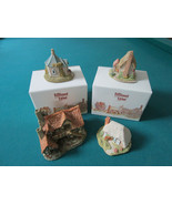 LILLIPUT LANE DAVID WINTER FIGURINES FARTHING LODGE, STRAWBAERRY COTTAGE... - $86.88 CAD