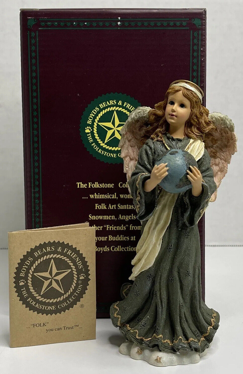 Primary image for Boyds Bears Folkstone Collection Aquarius The Dawning 28212 First Edition Angel