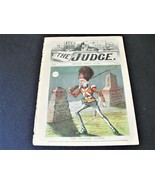 1882 The Political   Magazine Judge- No. 20 Front Cover Page Colored Lit... - £23.71 GBP