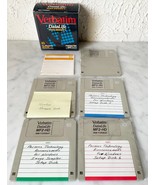Verbatim Lot of 5 Used &amp; New Floppy Disks MF2HD IBM Formatted 3.5&quot; 1.44M... - £9.80 GBP