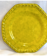 Vintage RARE Rosenthal Netter 10&quot; Dinner Plate Yellow Mid Century - $73.58 CAD