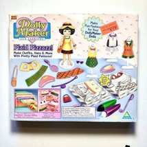 VTG Magic Maker Dolly Maker PLAID PIZZAZZ Fun Fashions Designer Set Mold... - £30.91 GBP