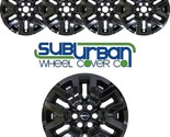FITS 2022-2024 Nissan Frontier SV # 7261-GB 17&quot; Gloss Black Wheel Skins ... - £88.13 GBP