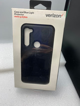 Verizon Rugged Case &amp; Blue Light Screen Protector for Motorola Moto G Stylus - £1.58 GBP